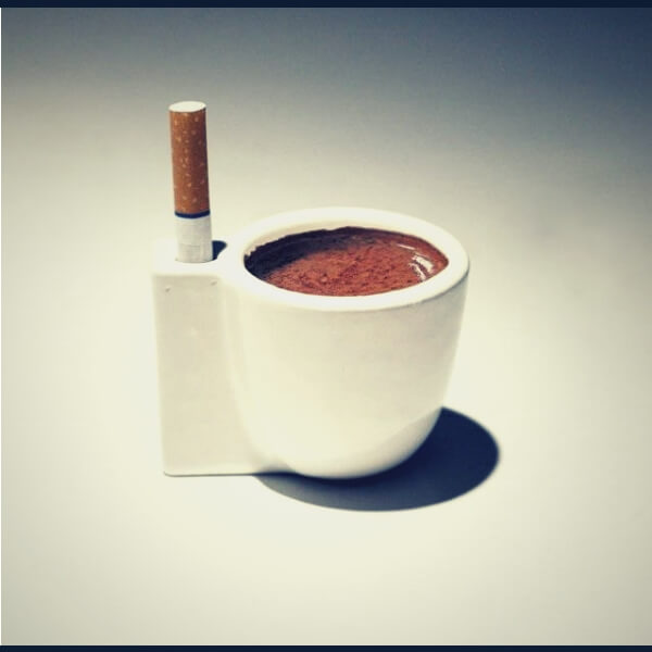 coffee and cigarette