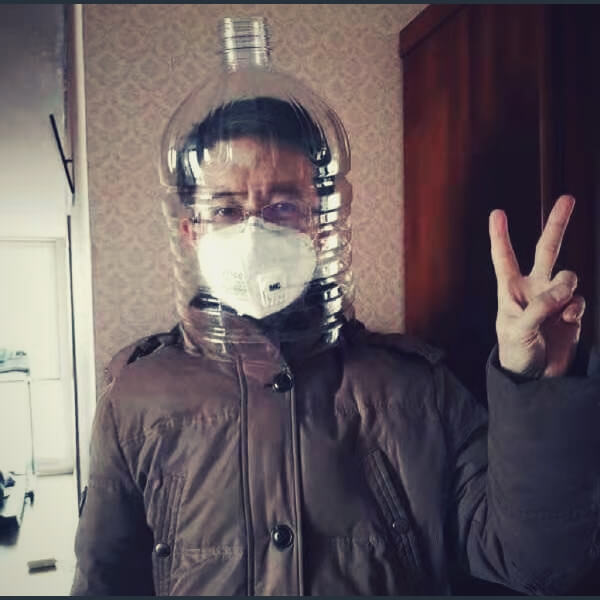 человек против коронавируса
